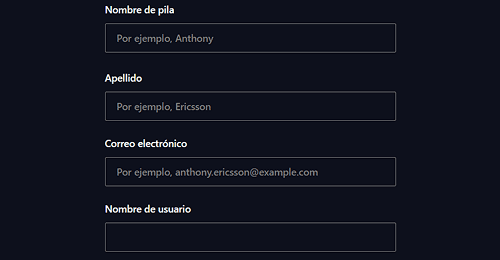 Crea una cuenta